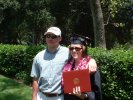 Shannon and Ian just after she graduated from the University of Redlands
