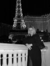 Suz & the Eifel tower in Las Vegas