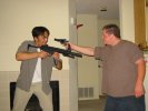 Conrad & Kevin in a duel. Fate unknown
