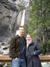 Dave & Suz at Lower Yosemite Falls