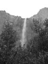 Black & White Ansel Adams Wanna-Be photo of Bridal Veil Falls